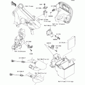 Схема вузла: Fuel injection для Kawasaki VN900 VN900 Classic