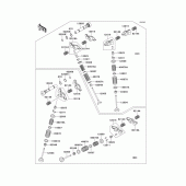 Схема вузла: Клапан для Kawasaki VN1500 VN1500 Classic Tourer