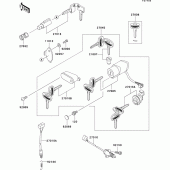 Схема вузла: Ignition switch(vn800-b7) для Kawasaki VN800 Vulcan 800 Classic