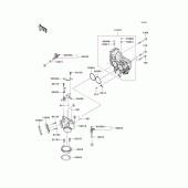 Схема вузла: Throttle для Kawasaki VN1700 Vulcan 1700 Classic LT