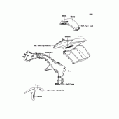 Схема вузла: Decals(Green) для Kawasaki ZX1000 Z1000SX ABS