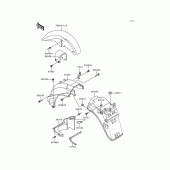 Схема узла: Крыло для Kawasaki ZG1000 Concours