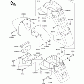 Схема узла: Крыло для Kawasaki ZX750 Ninja ZX-7RR