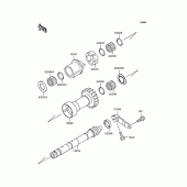 Схема вузла: Balancer для Kawasaki ZR1100 Zephyr 1100RS