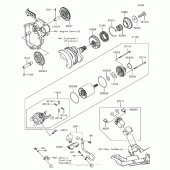 Схема вузла: Starter Motor для Kawasaki ZX636 Ninja ZX-6R KRT Edition