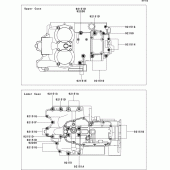 Схема узла: Болты картера двигателя для Kawasaki EJ800 W800