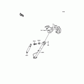 Схема вузла: Stand(s) для Kawasaki KLE300 Versys-X 300 ABS