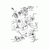 Схема вузла: Starter Motor для Kawasaki ZR800 Z800 ABS