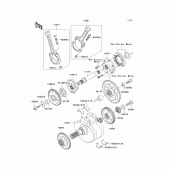 Схема узла: Crankshaft(a1) для Kawasaki VN1600 Vulcan 1600 Classic