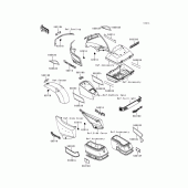 Схема вузла: Decals(zg1200-b14) для Kawasaki ZG1200 Voyager XII