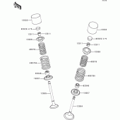 Схема вузла: Важелі для Kawasaki ZR1100 Zephyr 1100