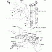 Схема узла: Крыло для Kawasaki ZX1200 Ninja ZX-12R