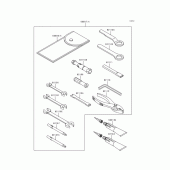 Схема вузла: Owners tools для Kawasaki VN800 Vulcan 800