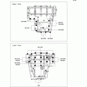 Схема узла: Болты картера двигателя для Kawasaki ZX636 Ninja ZX-6R