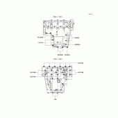 Схема вузла: Болти картера двигуна для Kawasaki ZX600 Ninja ZX-6R