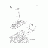 Схема узла: Ignition system для Kawasaki ZX600 Ninja ZX-6R