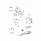 Схема вузла: Fuel Injection для Kawasaki ZR800 Z800