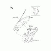 Схема вузла: Комплектуюча для Kawasaki KLX140 KLX140L