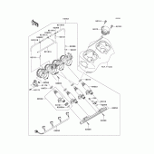 Схема вузла: Throttle(b1/b2) для Kawasaki ZX1200 Ninja ZX-12R