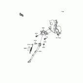 Схема вузла: Stand(s) для Kawasaki ZX1400 ZZR1400 ABS