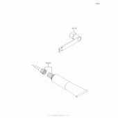Схема узла: Инструмент для Kawasaki KX100
