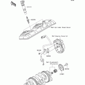 Схема вузла: Ignition system для Kawasaki ZX1000 Ninja ZX-10R ABS