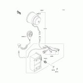 Схема узла: Аксессуары для Kawasaki KZ1000 Police