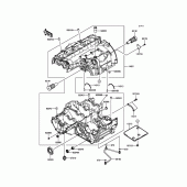 Схема узла: Картер двигателя для Kawasaki ZX1000 Z1000SX