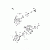 Схема узла: Коленчатый вал для Kawasaki BR250 Z250SL ABS