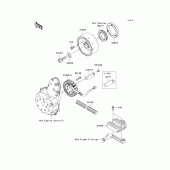 Схема узла: Генератор для Kawasaki EX650 Ninja 650