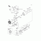 Схема вузла: Генератор для Kawasaki ZX1000 Ninja ZX-10R