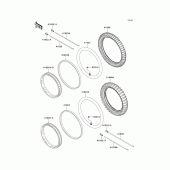 Схема узла: Шины для Kawasaki KLX110 KLX110