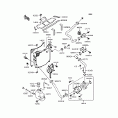 Схема вузла: Радіатор для Kawasaki ZX400 ZXR400R