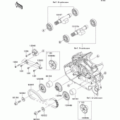 Схема вузла: Balancer для Kawasaki VN1700 VN1700 Classic Tourer ABS