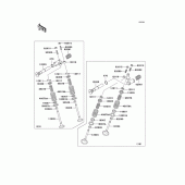 Схема узла: Клапан для Kawasaki EX500 Ninja 500R