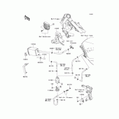 Схема вузла: Fuel evaporative system(j8f) для Kawasaki EX250 Ninja 250