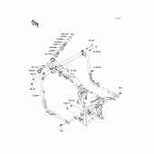 Схема вузла: Frame(a1) для Kawasaki VN2000 Vulcan 2000