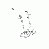 Схема вузла: Ignition System для Kawasaki EX300 Ninja 300 ABS