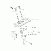 Схема вузла: Котушка запалювання для Kawasaki EX400 Ninja 400R