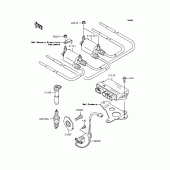Схема узла: Катушка зажигания для Kawasaki ZR400 ZRX