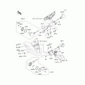 Схема вузла: Turn signals(-jkavn2d1 7a011496) для Kawasaki VN900 Vulcan 900 Classic LT