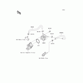 Схема узла: Масляный охладитель для Kawasaki ZX600 Ninja ZX-6R