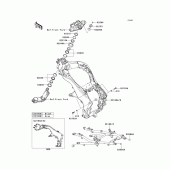 Схема вузла: Рама для Kawasaki KLZ1000 Versys 1000