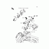Схема вузла: Steering Damper для Kawasaki ZX1000 Ninja H2R