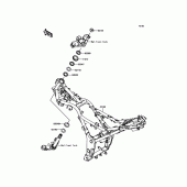 Схема вузла: Рама для Kawasaki EX300 Ninja 300 ABS