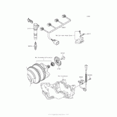 Схема вузла: Ignition System для Kawasaki ZX1400 Ninja ZX-14R ABS