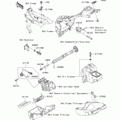 Схема вузла: Fuel injection для Kawasaki ZR750 Z750
