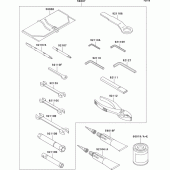 Схема вузла: Owner`s tools для Kawasaki ZX900 Ninja ZX-9R