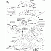 Схема узла: Saddlebags(1/2)(vn1500-l4h) для Kawasaki VN1500 VN1500 Classic Tourer Fi