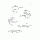 Схема узла: Decals(klx300-a8) для Kawasaki KLX300R